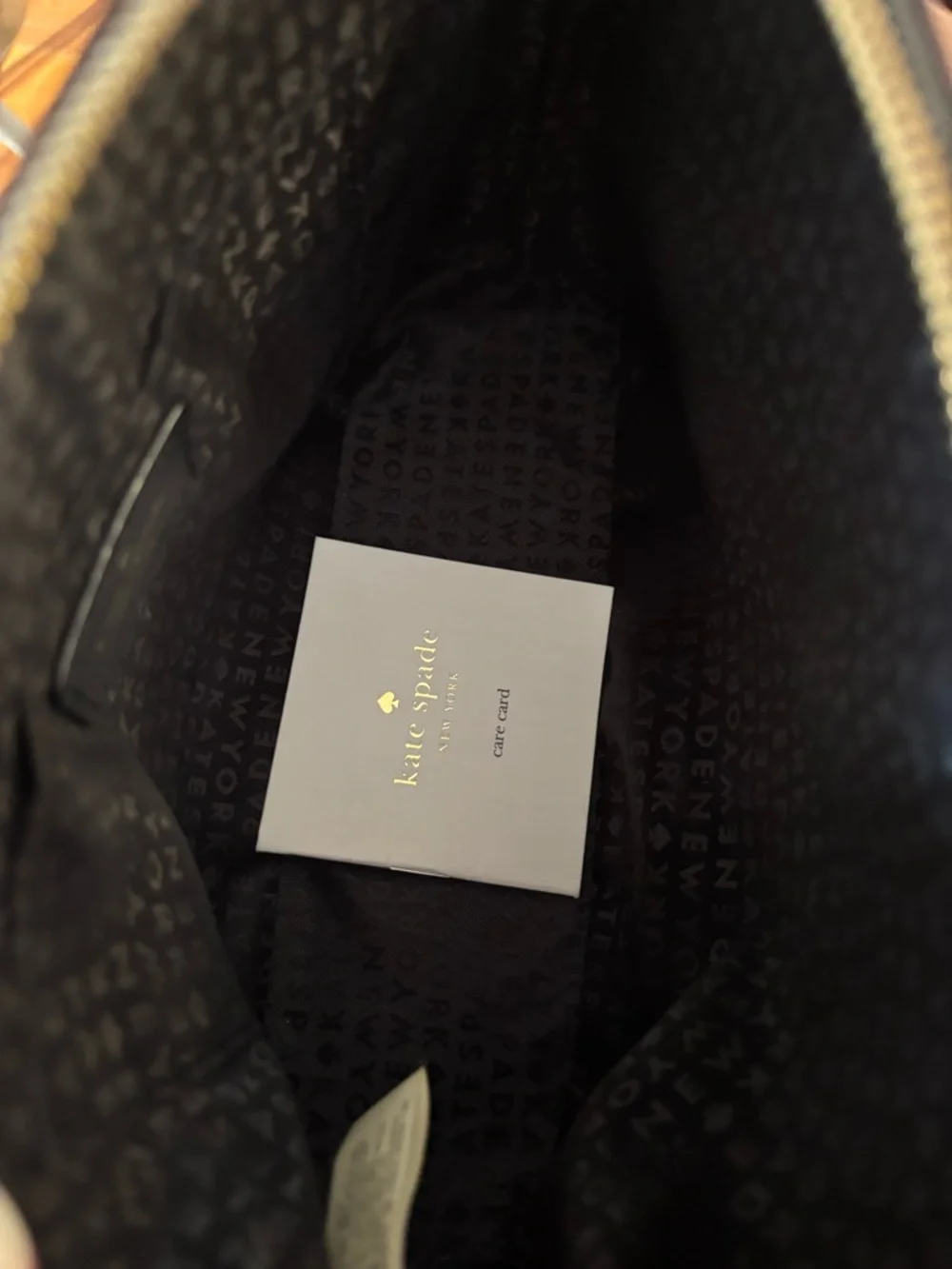 Kate Spade NY Brightwater Drive Hanna Multi Floral Black Crossbody BNOT - Picture 12 of 15